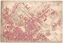 An Ordance Survey map of York in 1851